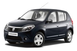 Dacia Sandero  2011 - voorkant