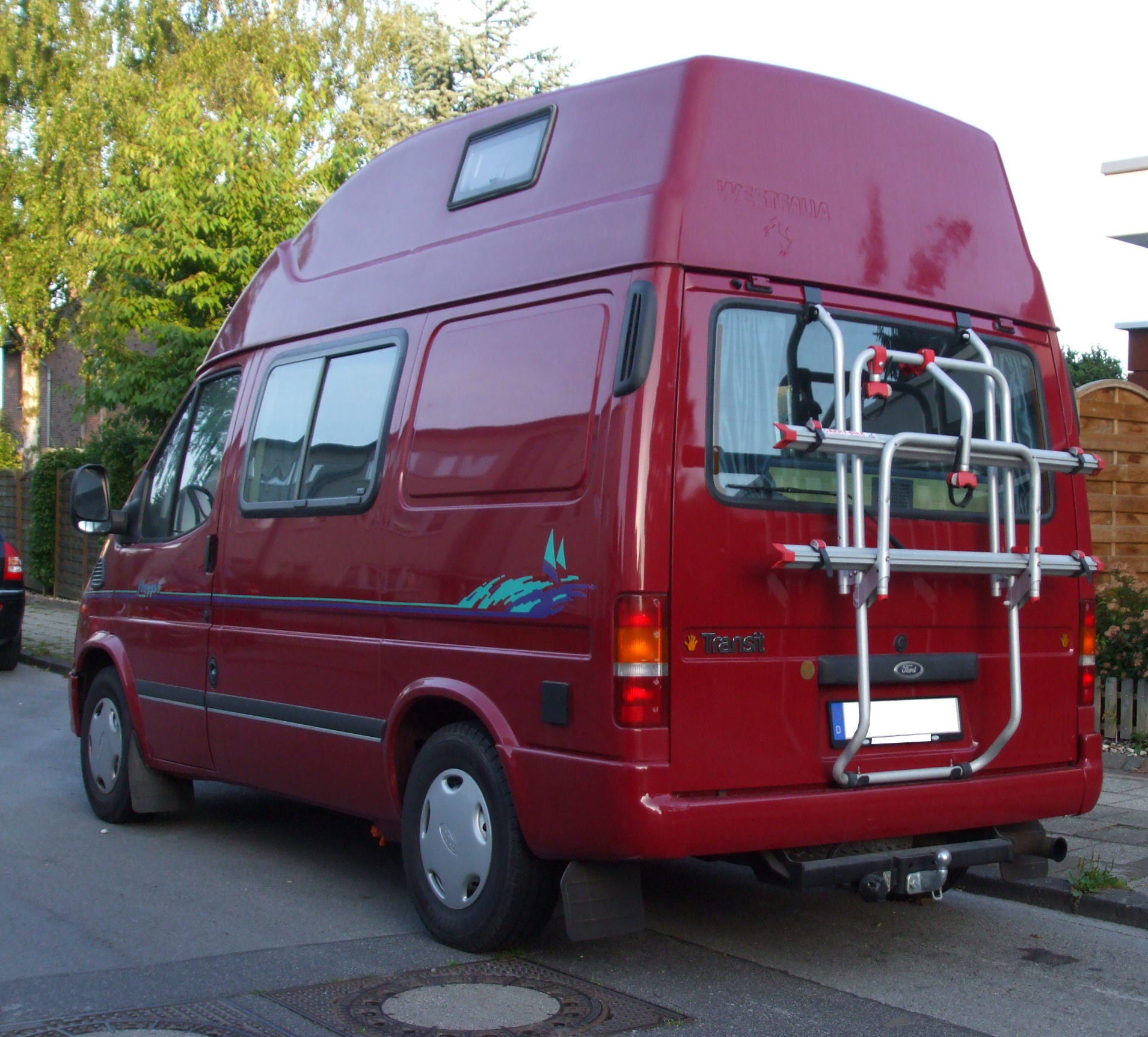Ford Transit-nugget  2008 - voorkant