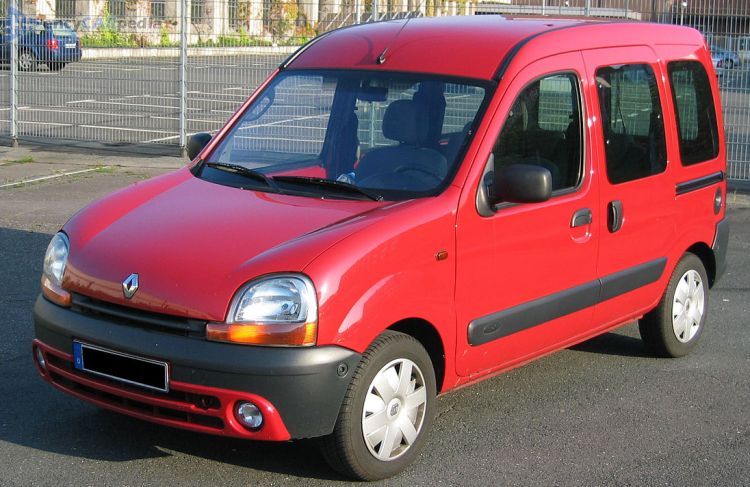 Renault Kangoo 1.9 Dti  2000 - voorkant