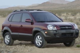 Hyundai Tucson  2004 - voorkant
