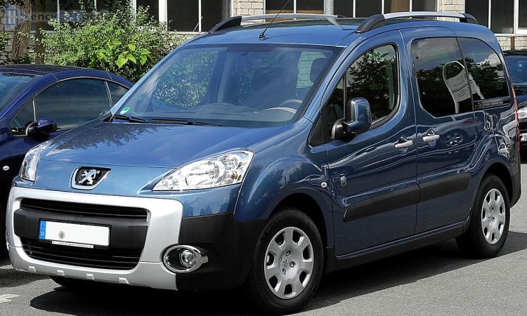 Peugeot Partner  2014 - voorkant