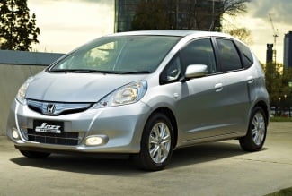 Honda Jazz Hybrid  2014 - voorkant