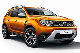 Dacia Duster  2017 - voorkant