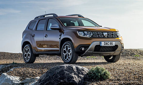 Dacia Duster  2018 - voorkant