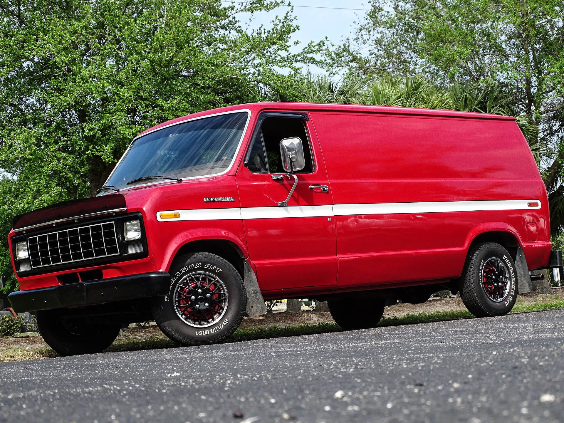 Ford Transit 100 Autocar  1982 - voorkant