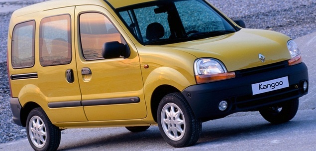 Renault Kangoo 1.9 D-65  1998 - voorkant