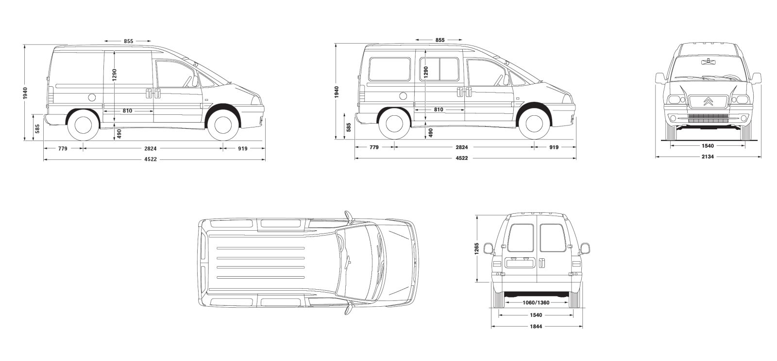 Citroen Jumpy  2004 - voorkant