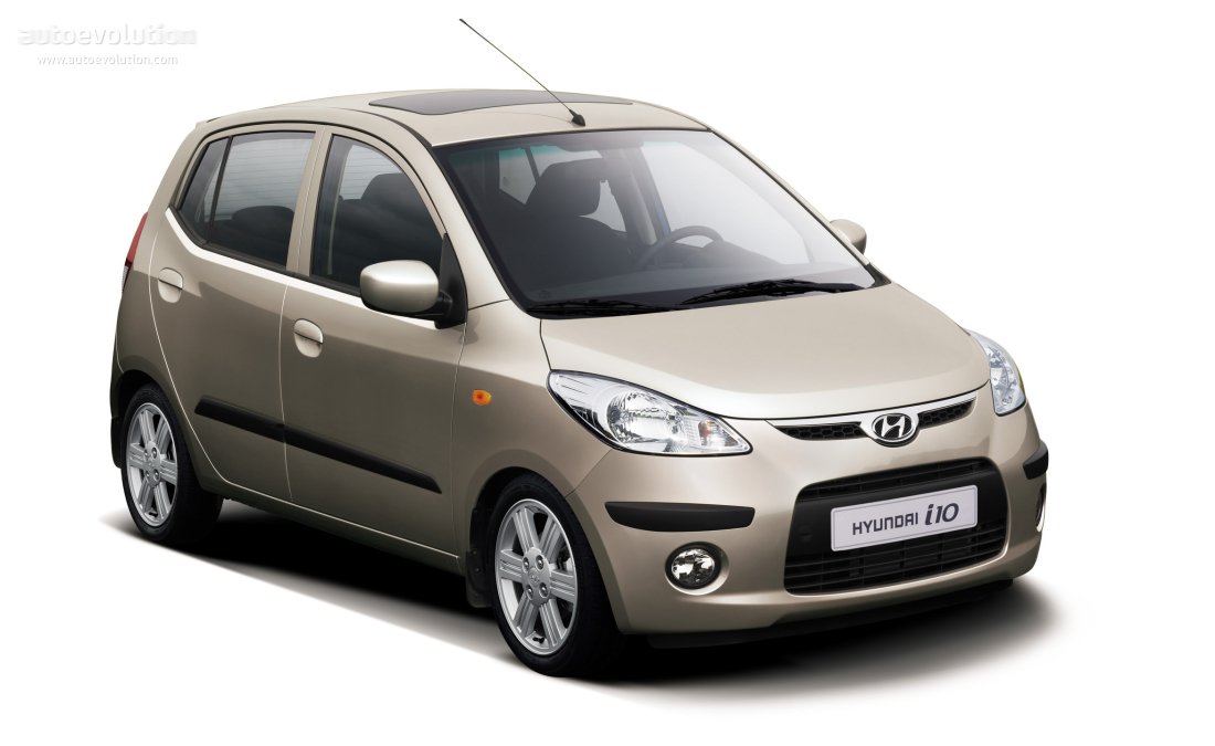 Hyundai I 10  2009 - voorkant