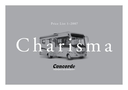 Foto van CONCORDE CHARISMA