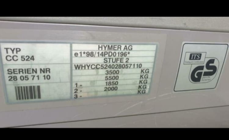 Foto van HYMER CC 524