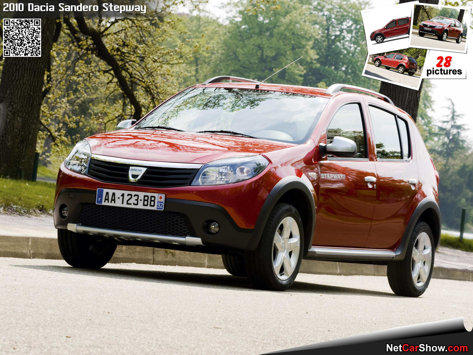 Dacia Sandero  2010 - voorkant