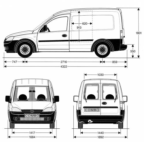 Foto van Opel Combo
