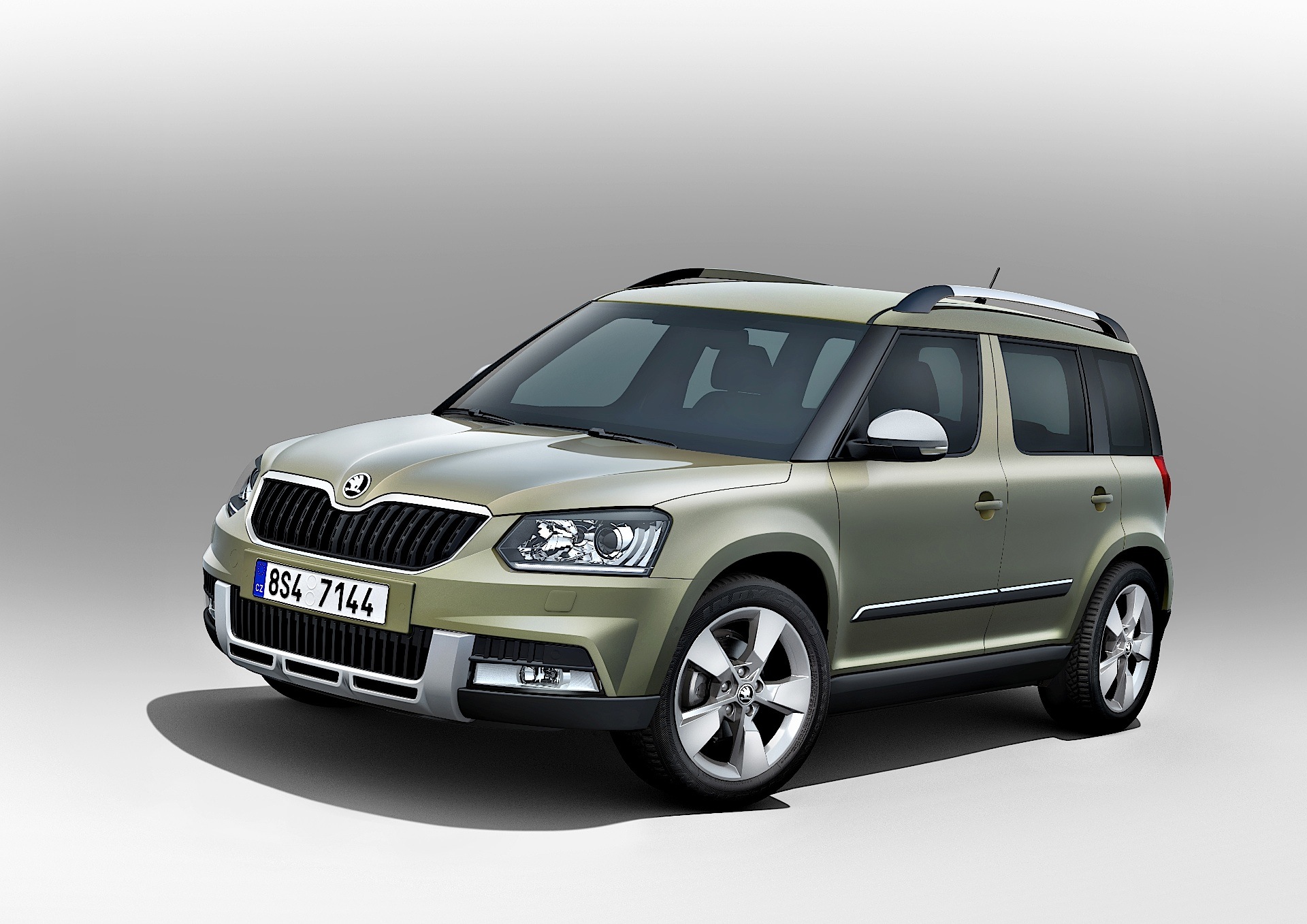 Skoda Yeti  2013 - voorkant