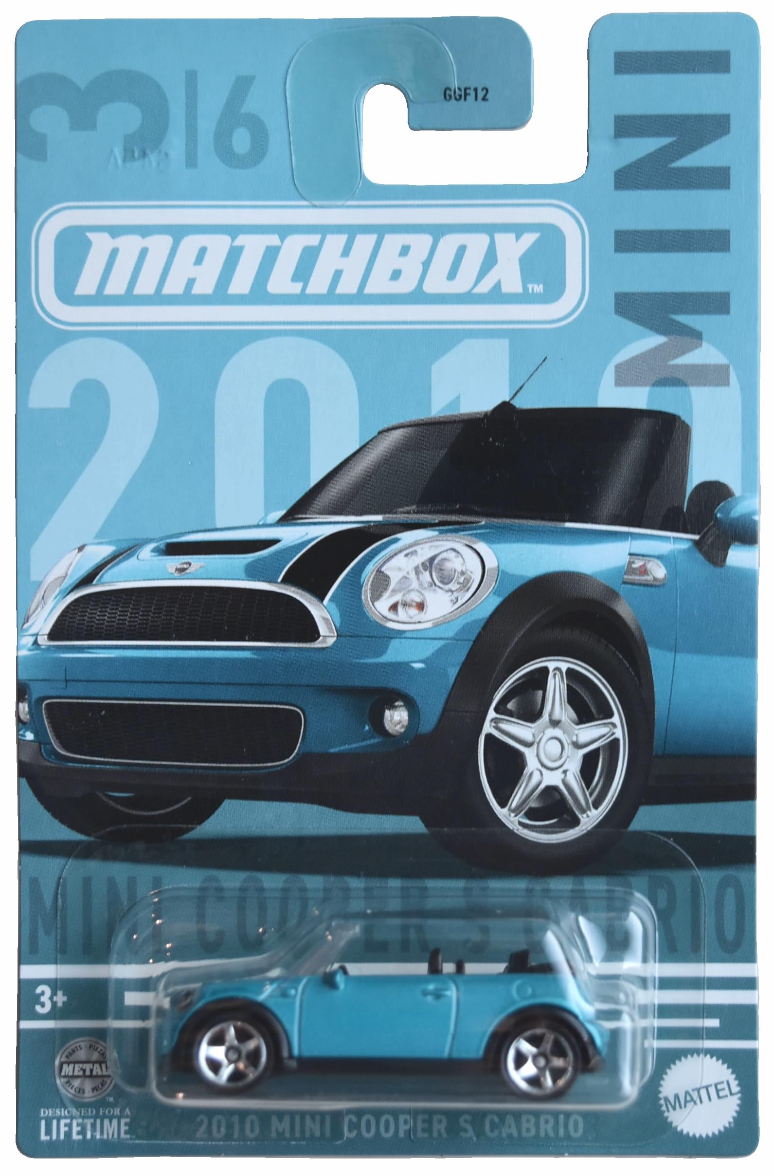 Mini Cooper S Cabrio  2010 - voorkant