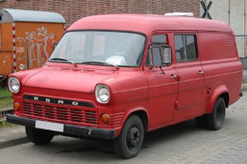 Ford Transit  1975 - voorkant