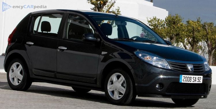 Dacia Sandero  2009 - voorkant