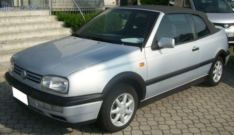 Foto van VOLKSWAGEN GOLF CABRIOLET