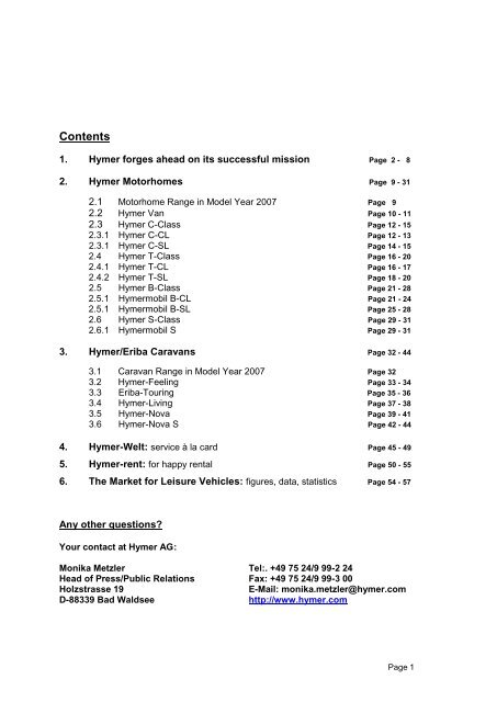 Foto van HYMER B 504