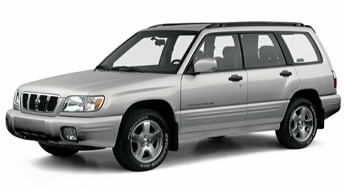 Subaru Forester  2001 - voorkant