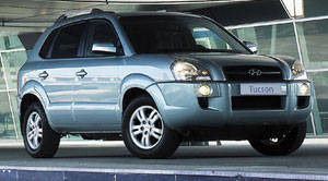 Hyundai Tucson  2007 - voorkant