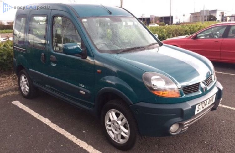 Renault Kangoo 1.9 Dci 4x4  2003 - voorkant