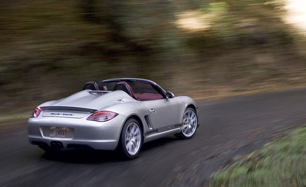 Foto van PORSCHE BOXSTER SPYDER