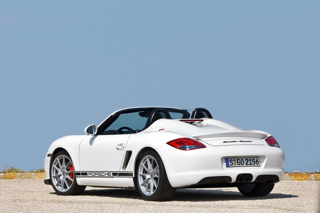 Foto van PORSCHE BOXSTER SPYDER