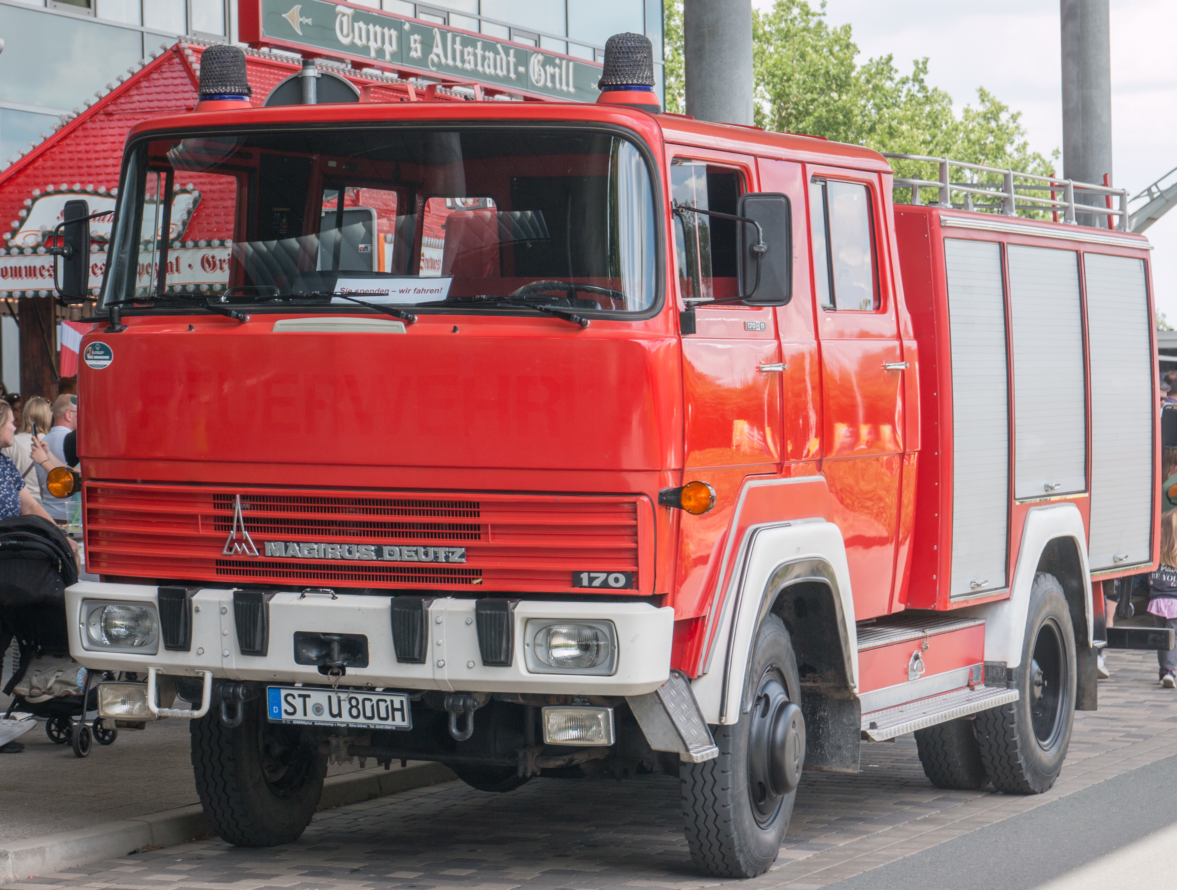 Foto van MAGIRUS-DEUTZ FM 170D 11 FA