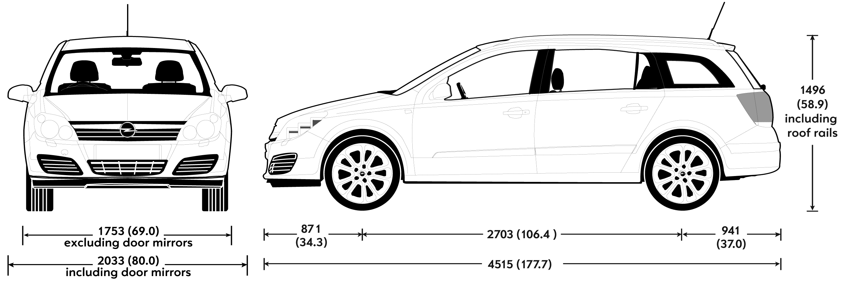 Foto van OPEL ASTRA STATION WAGON