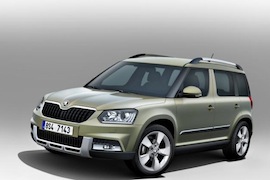 Skoda Yeti  2016 - voorkant