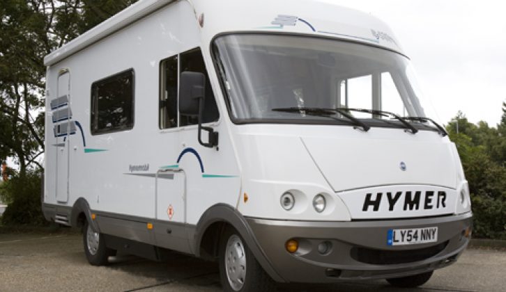 Foto van HYMER B 544