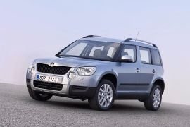 Skoda Yeti  2012 - voorkant