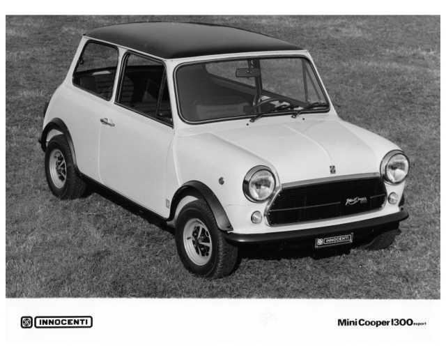Mini Cooper 1300  1975 - voorkant