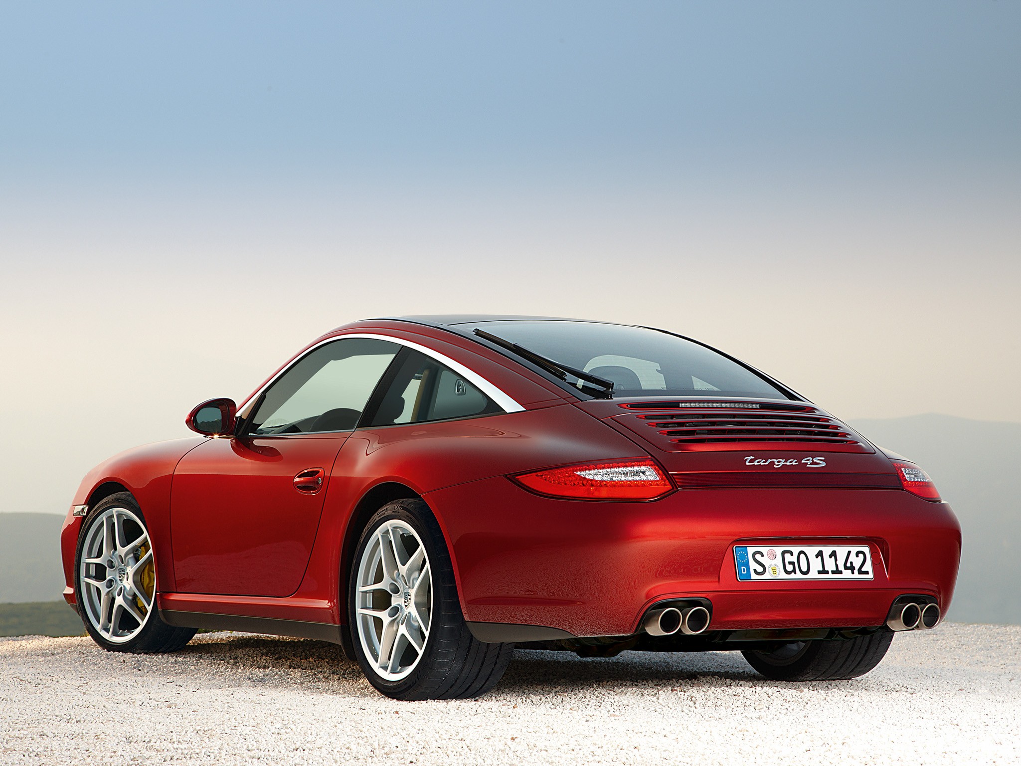 Foto van PORSCHE 911 TARGA 4S
