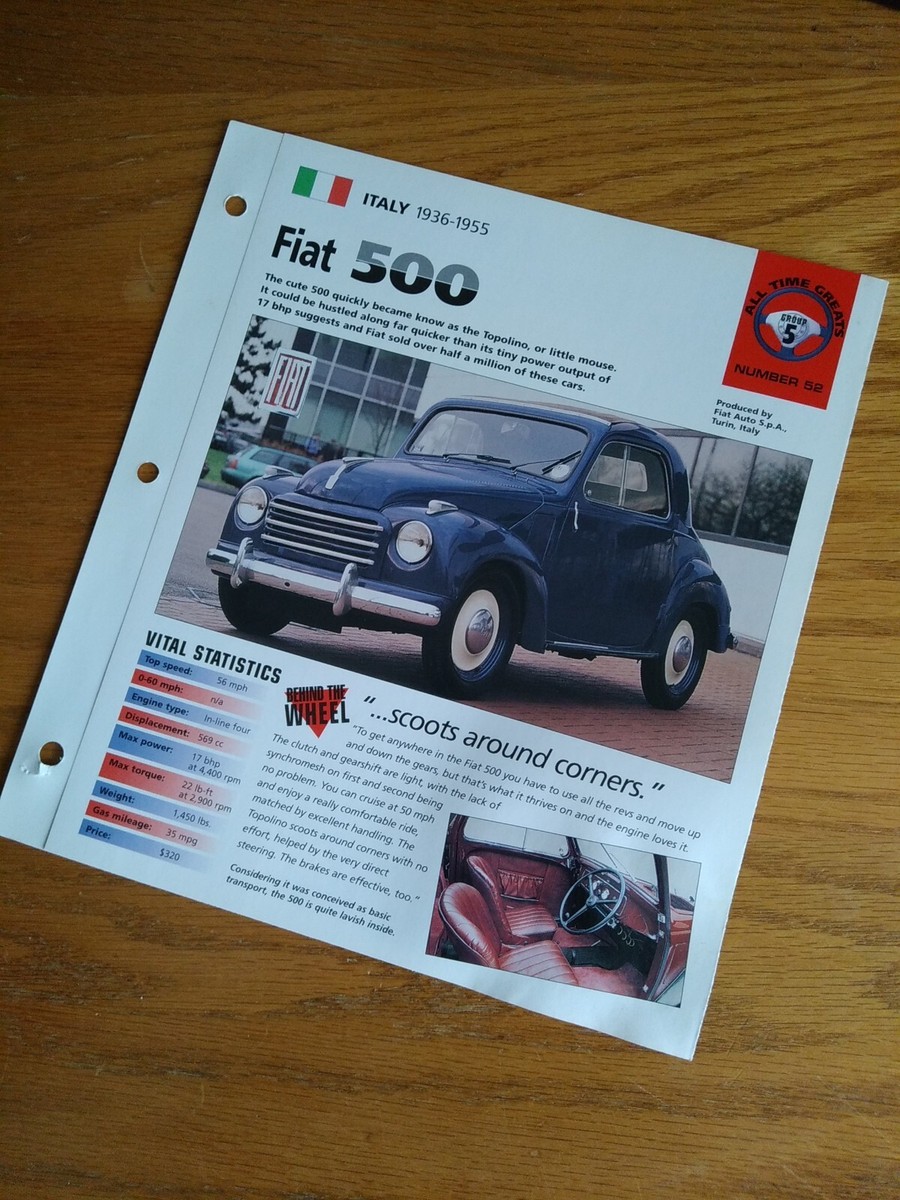 Foto van FIAT 500C