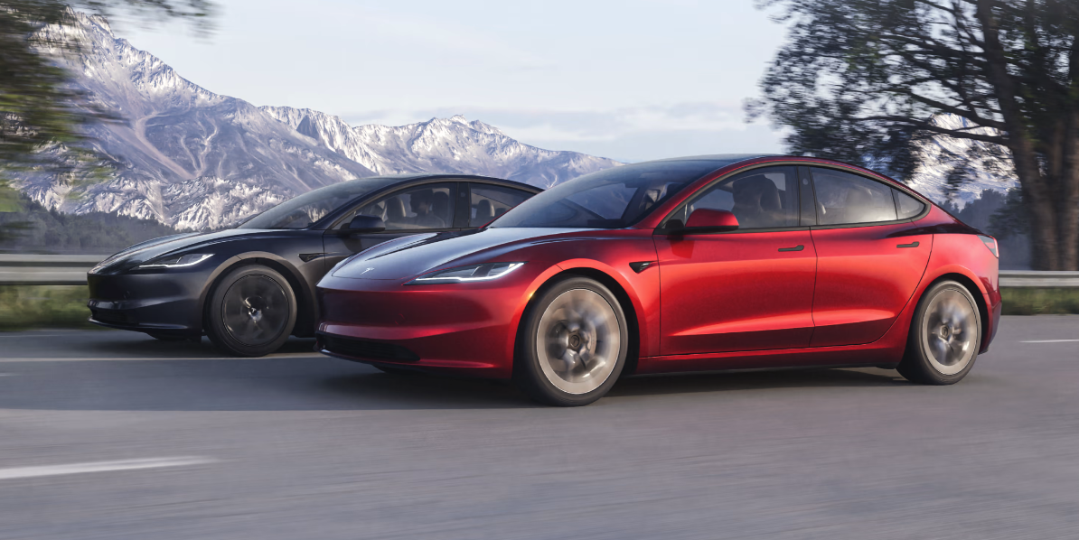 Tesla Model 3 - voorkant