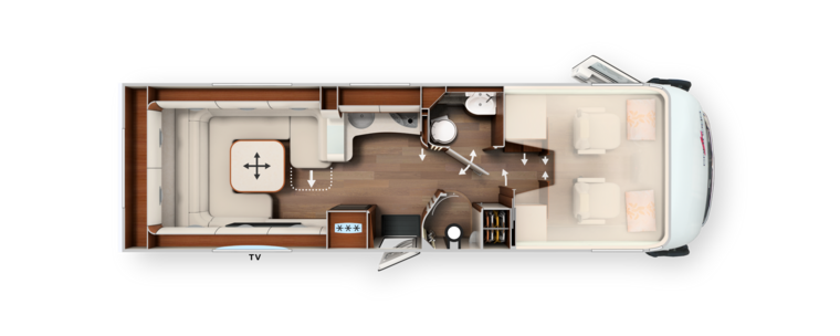 Foto van CARTHAGO LINER FOR TWO 53 L
