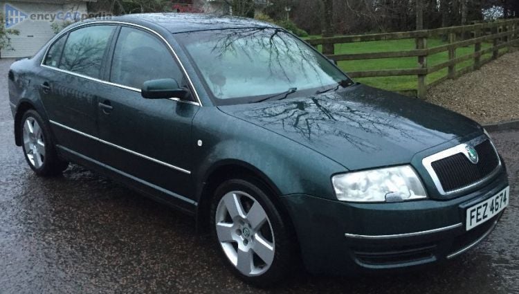 Skoda Superb  2003 - voorkant