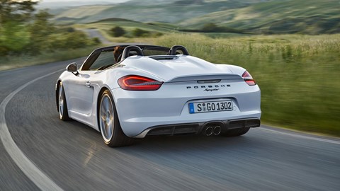 Foto van PORSCHE BOXSTER SPYDER