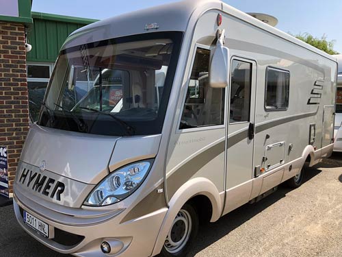 Foto van HYMER B 595