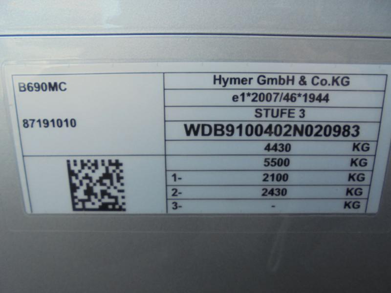 Foto van HYMER B690MC