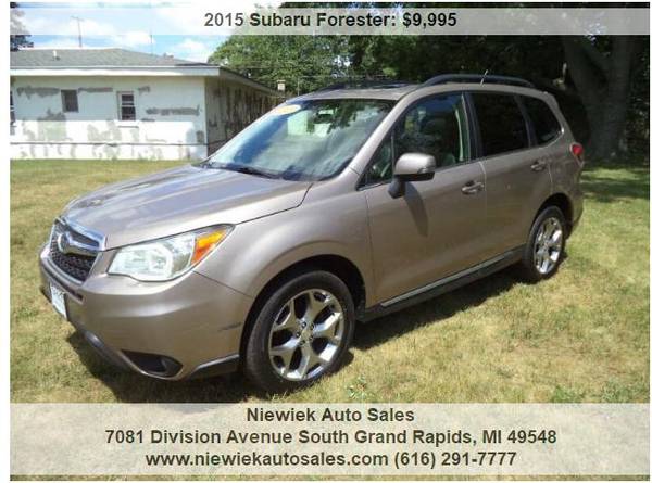 Subaru Forester 2.5  2015 - voorkant