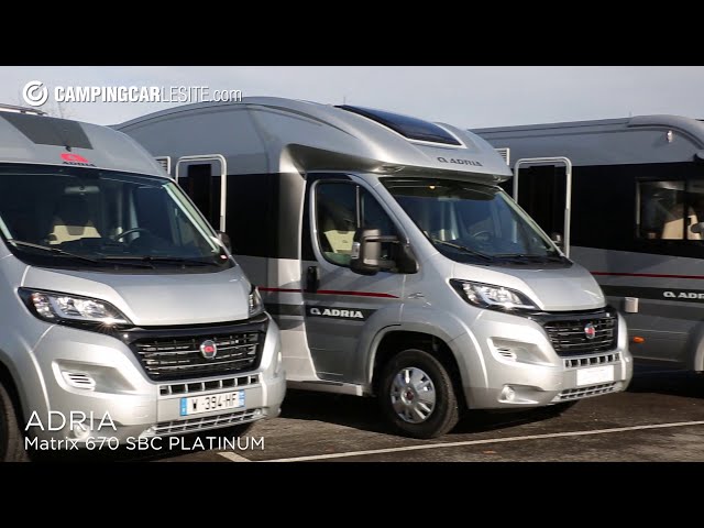 Foto van ADRIA MATRIX M 600SC