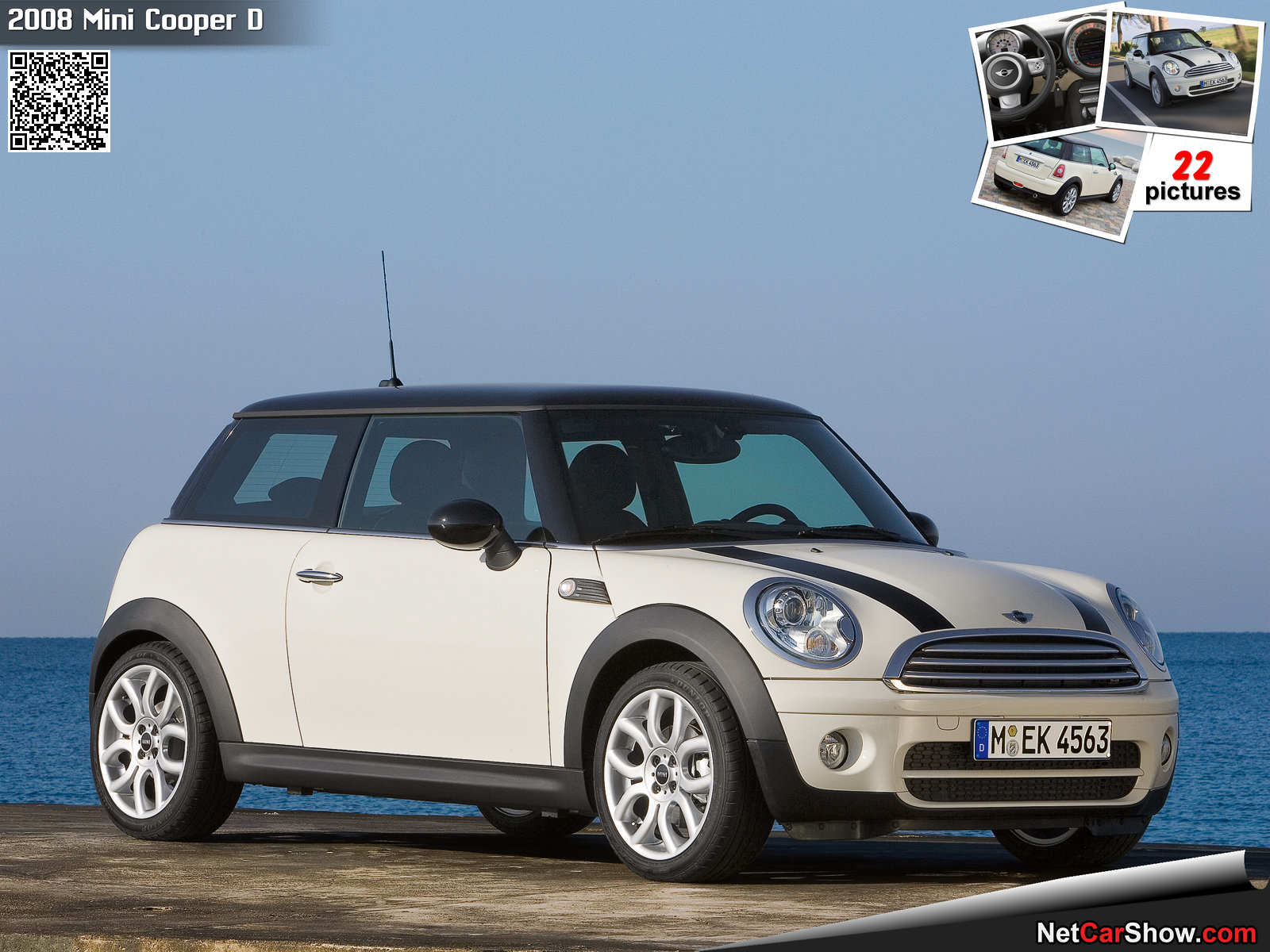 Mini Cooper D  2008 - voorkant