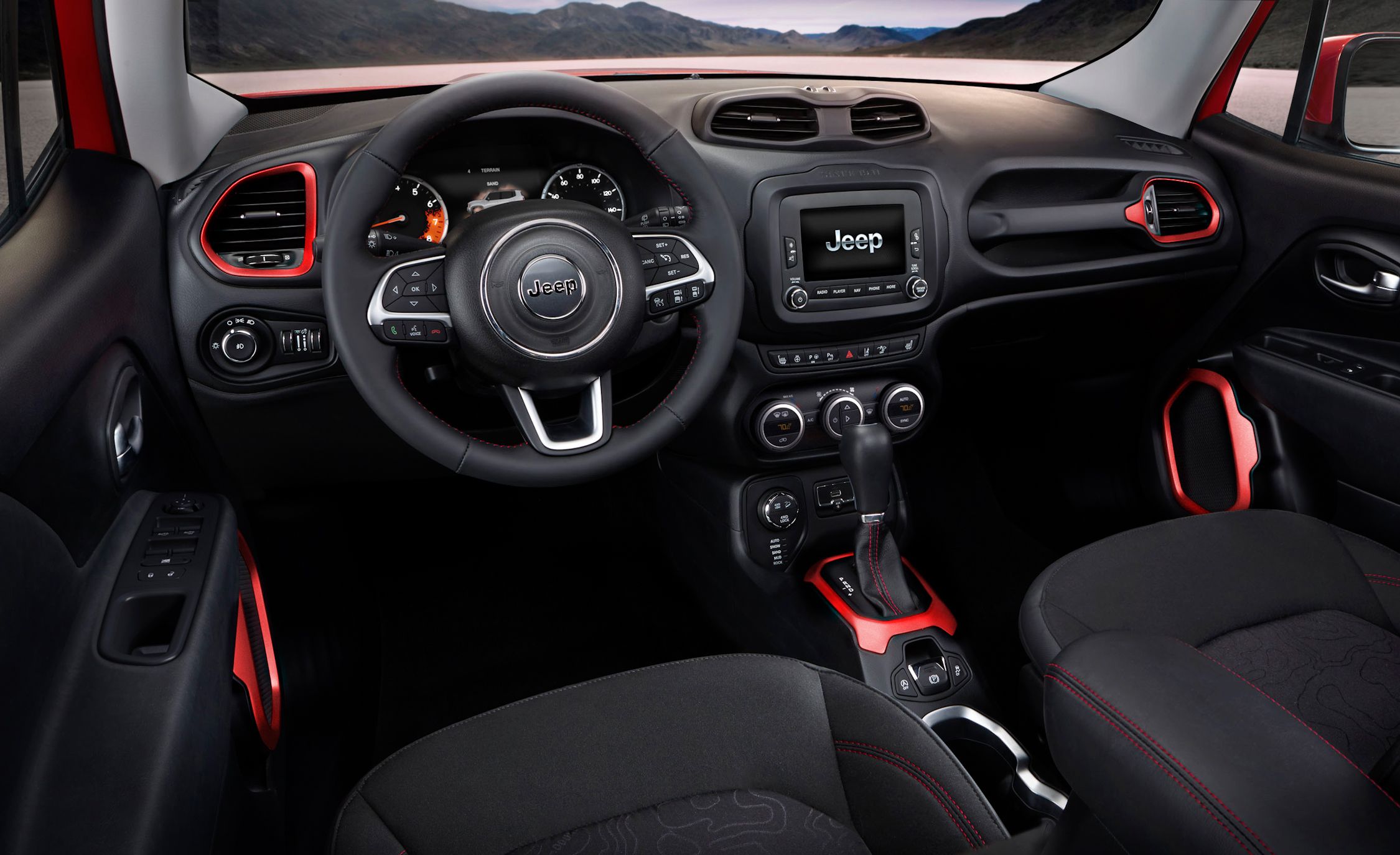 Jeep Renegade  2015 - voorkant