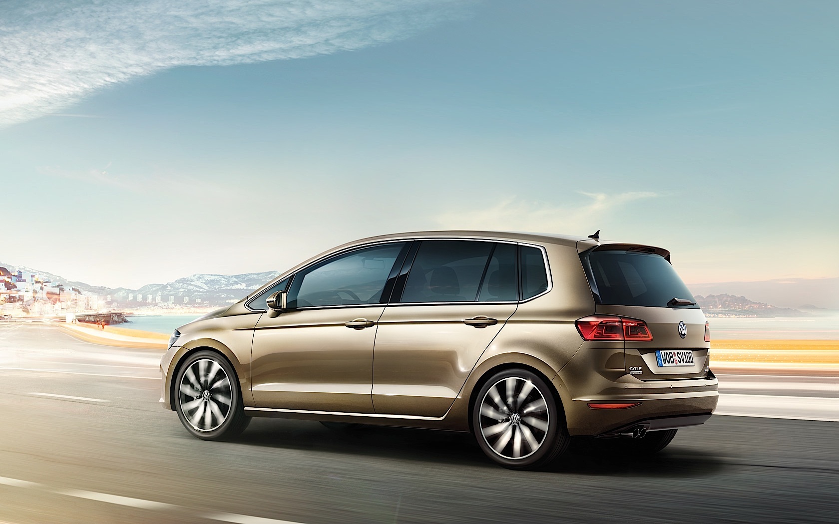 Volkswagen Golf Sportsvan  2014 - voorkant