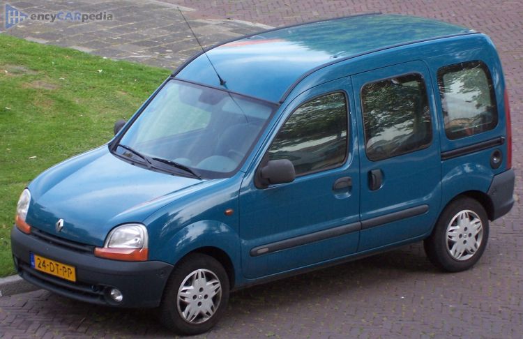Renault Kangoo 1.9 D-55  1999 - voorkant