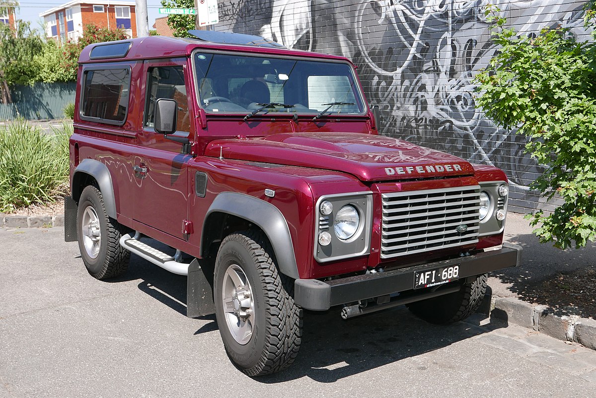 Land Rover Defender  2001 - voorkant
