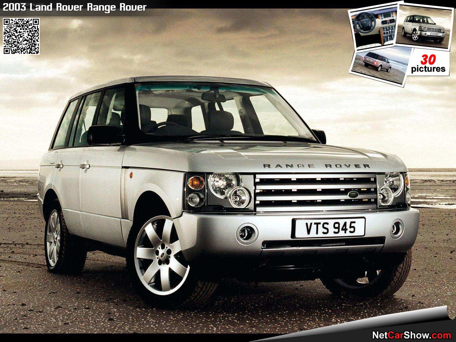 Land Rover Range Rover 4.4 V8  2003 - voorkant