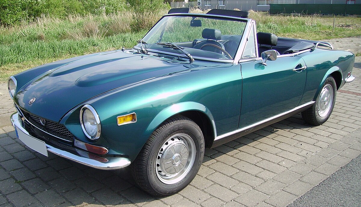 Foto van FIAT 124 SPIDER